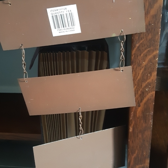 Farmhouse country rustic sign distressed tin Coffee tea Me - Picture 4 of 6